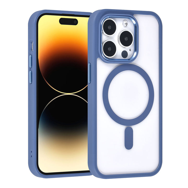 UNIQ Accessory iPhone 14 Pro Backcover hoesje Magsafe - Blauw-Hoesjes-Ilumina Benelux