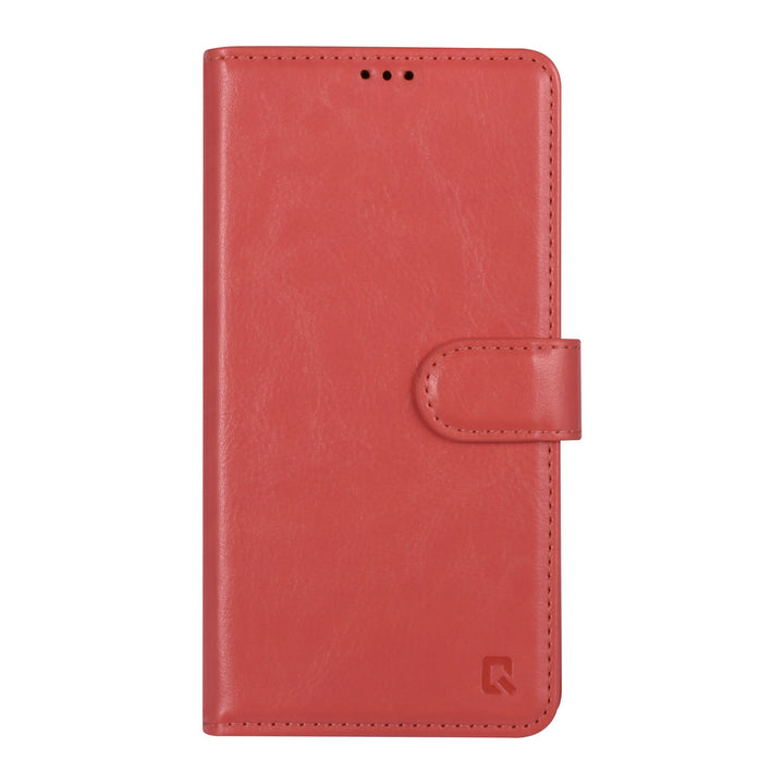 UNIQ Accessory iPhone 14 Pro Book Case hoesje - Pasjeshouder voor 3 pasjes - Hanger - Roze-Hoesjes-Ilumina Benelux