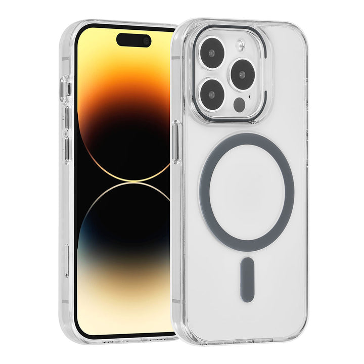 UNIQ Accessory iPhone 14 Pro Hardcase Backcover magsafe compatible - transparant - Grijs-Hoesjes-Ilumina Benelux