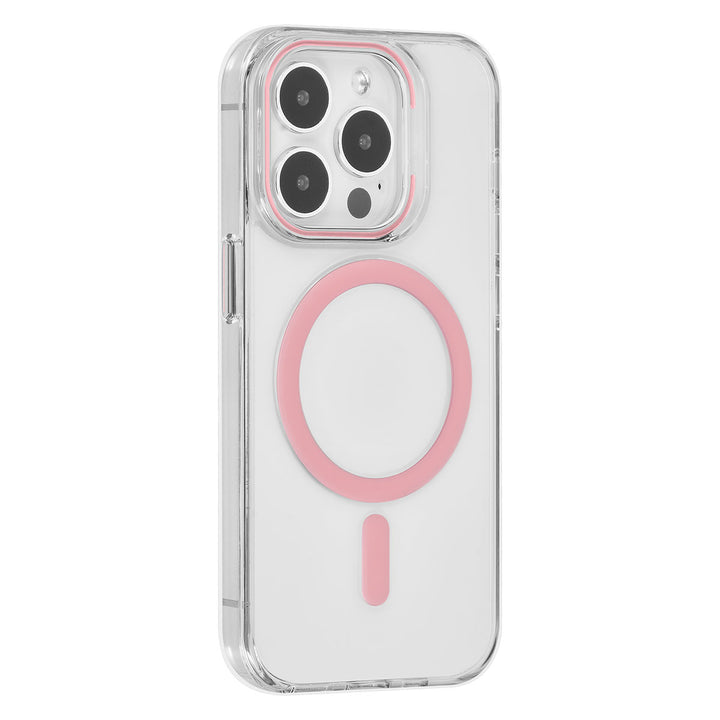 UNIQ Accessory iPhone 14 Pro Hardcase Backcover magsafe compatible - transparant - Roze-Hoesjes-Ilumina Benelux