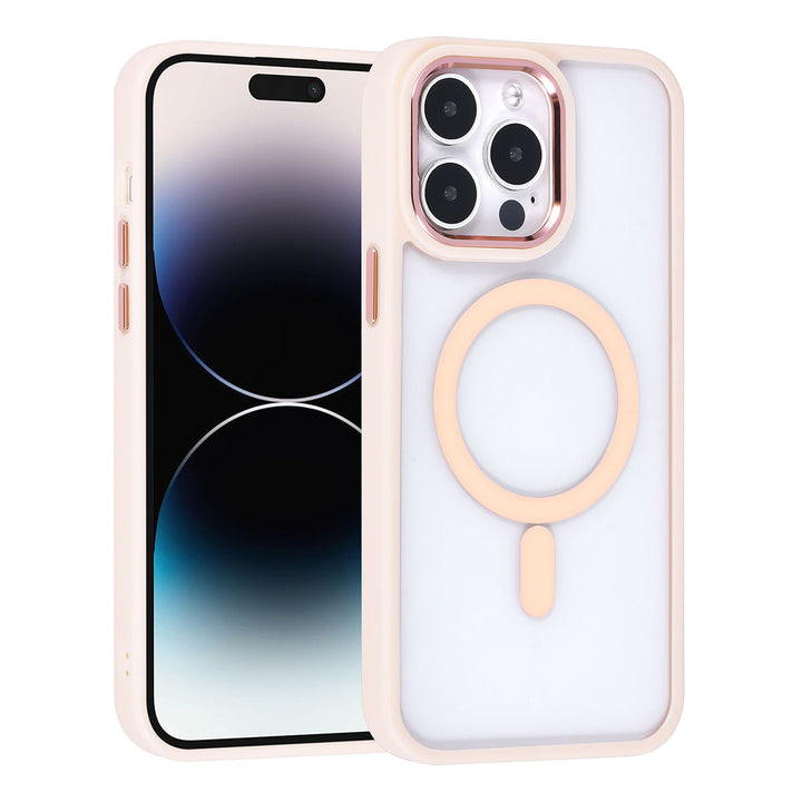 UNIQ Accessory iPhone 14 Pro Max Backcover hoesje Magsafe - Roze-Hoesjes-Ilumina Benelux