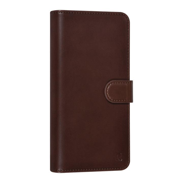 UNIQ Accessory iPhone 14 Pro Max Book Case hoesje Pasjeshouder - Bruin-Hoesjes-Ilumina Benelux
