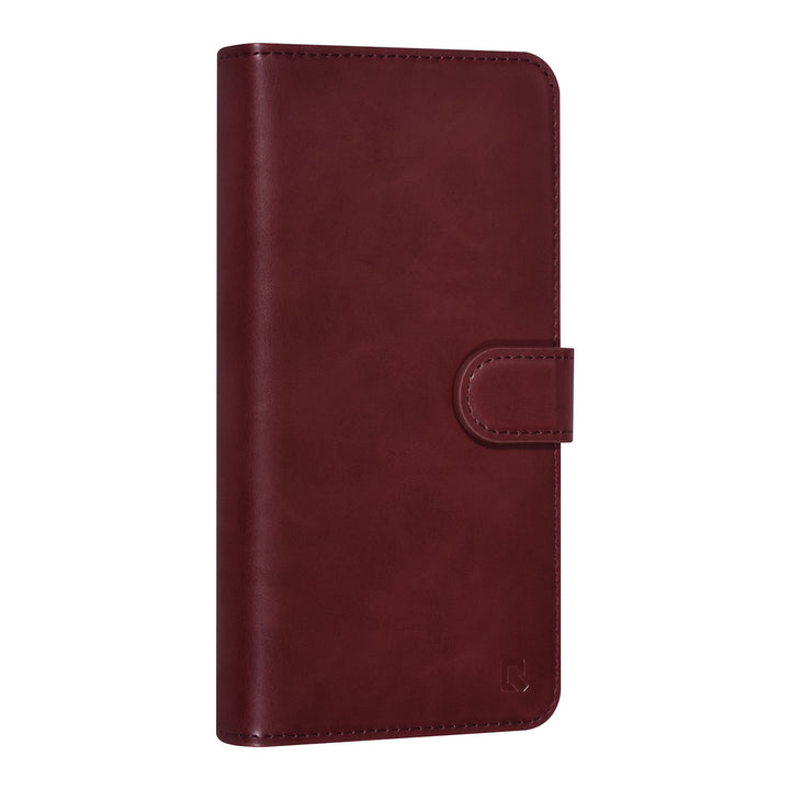 UNIQ Accessory iPhone 14 Pro Max Book Case hoesje Pasjeshouder - Rood-Hoesjes-Ilumina Benelux
