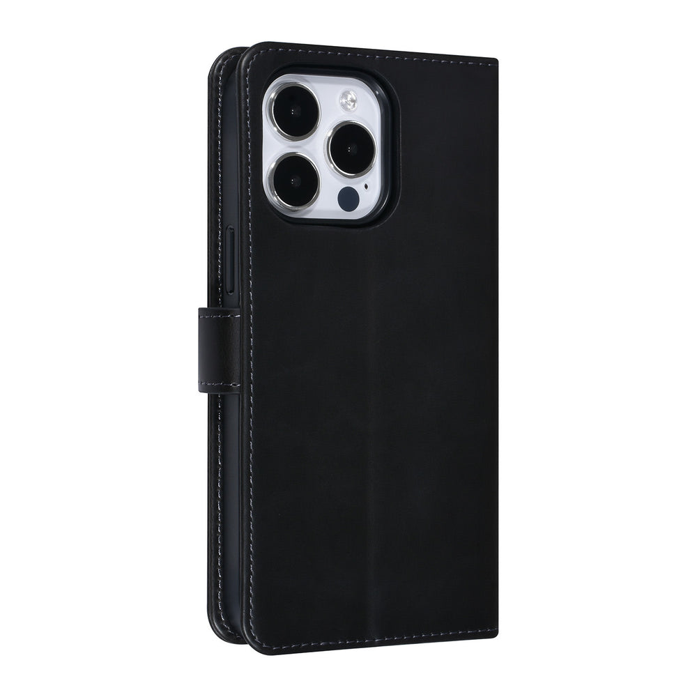 UNIQ Accessory iPhone 14 Pro Max Book Case hoesje Pasjeshouder - Zwart-Hoesjes-Ilumina Benelux
