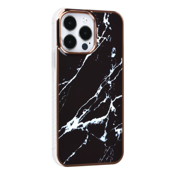 UNIQ Accessory iPhone 14 Pro Max TPU Backcover - Marble Black-Hoesjes-Ilumina Benelux