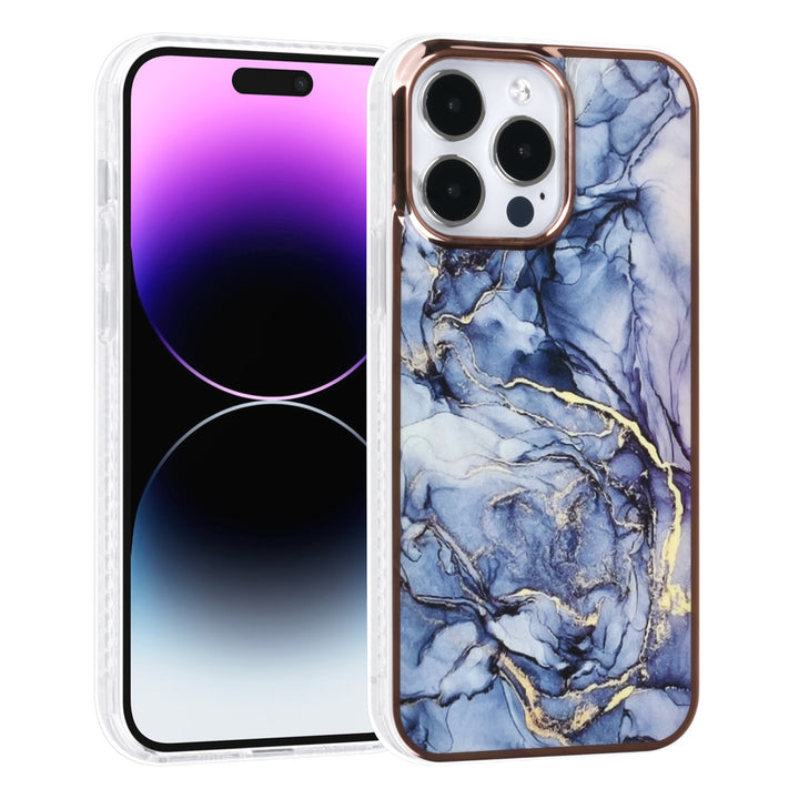 UNIQ Accessory iPhone 14 Pro Max TPU Backcover - Marble Grey-Hoesjes-Ilumina Benelux