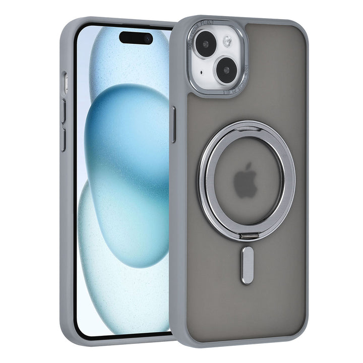 UNIQ Accessory iPhone 15 & 14 Plus Backcover hoesje - Grijs-Hoesjes-Ilumina Benelux
