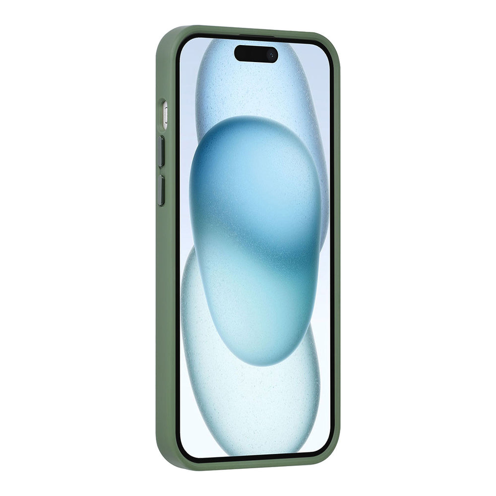 UNIQ Accessory iPhone 15 & 14 Plus Backcover hoesje - Groen-Hoesjes-Ilumina Benelux