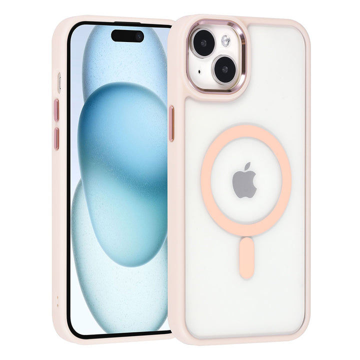 UNIQ Accessory iPhone 15 & 14 Plus Backcover hoesje Magsafe - Roze-Hoesjes-Ilumina Benelux