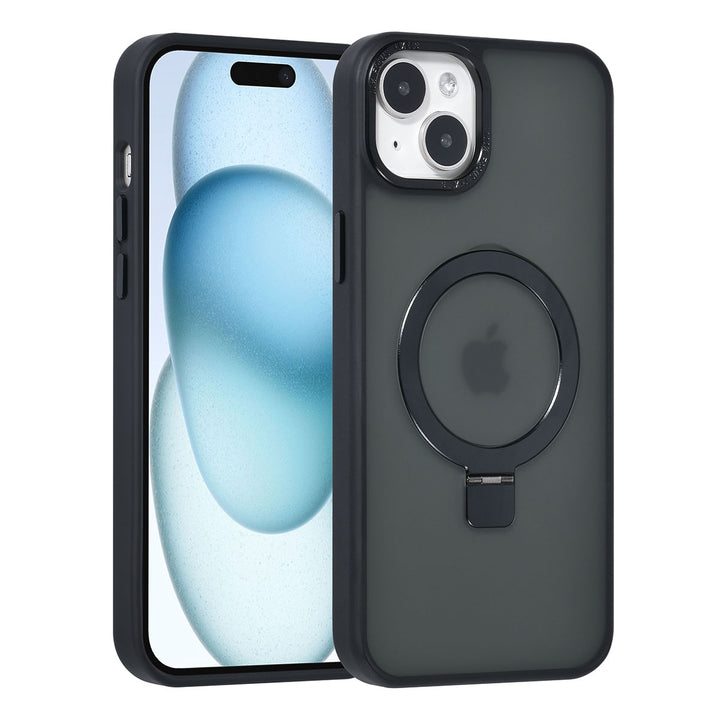 UNIQ Accessory iPhone 15 & 14 Plus Backcover hoesje Magsafe - Zwart-Hoesjes-Ilumina Benelux