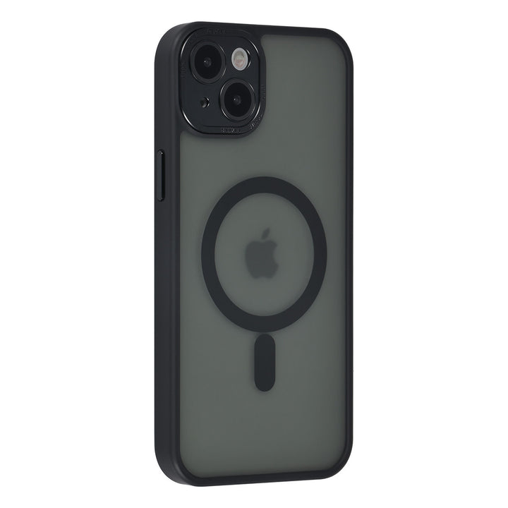 UNIQ Accessory iPhone 15 & 14 Plus Hardcase Backcover Magsafe & lens protector - Zwart-Hoesjes-Ilumina Benelux
