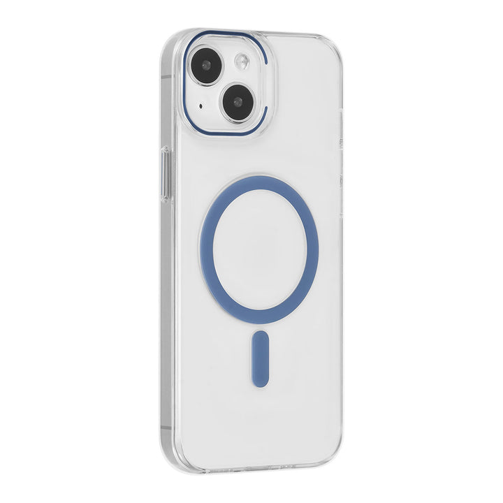 UNIQ Accessory iPhone 15 & 14 Plus Hardcase Backcover magsafe compatible - transparant - Blauw-Hoesjes-Ilumina Benelux