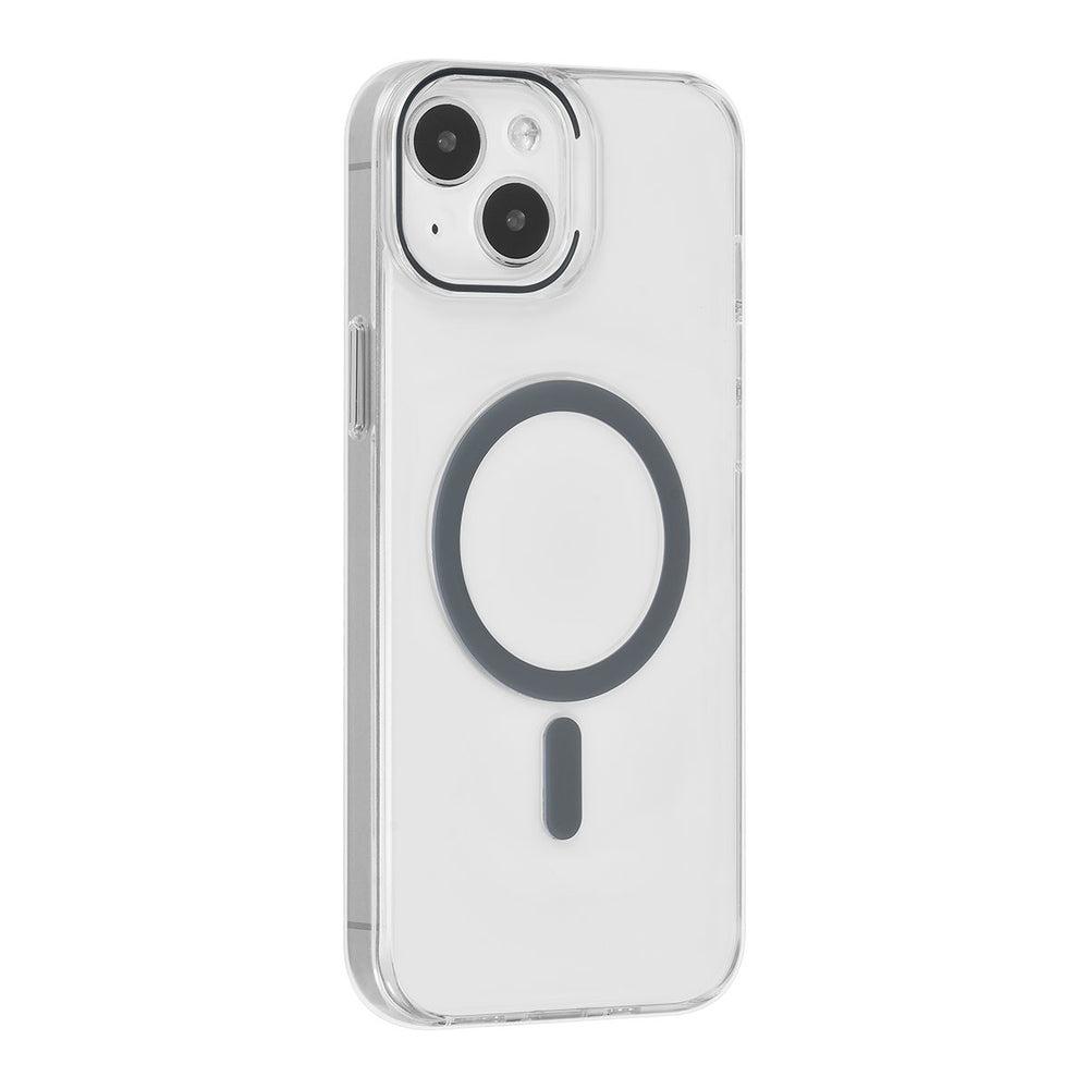 UNIQ Accessory iPhone 15 & 14 Plus Hardcase Backcover magsafe compatible - transparant - Grijs-Hoesjes-Ilumina Benelux