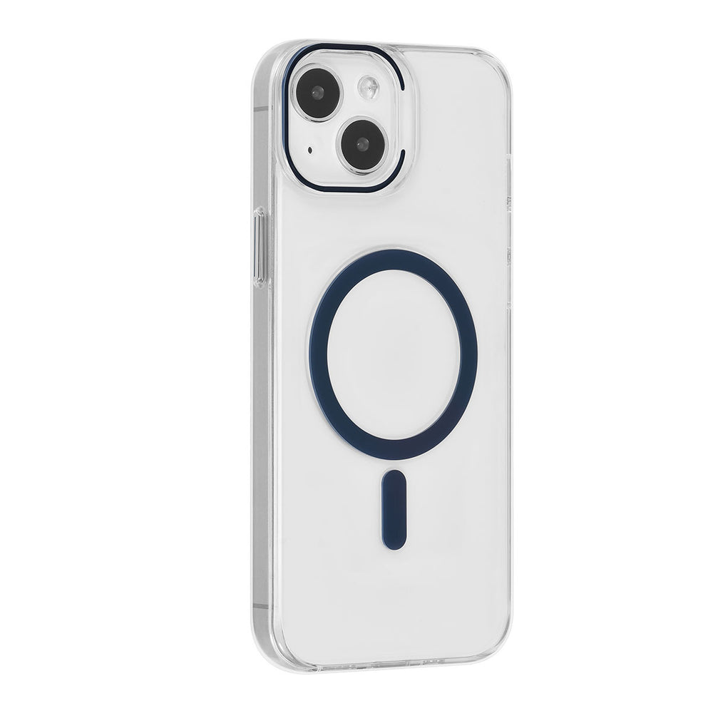 UNIQ Accessory iPhone 15 & 14 Plus Hardcase Backcover magsafe compatible - transparant - LichtBlauw-Hoesjes-Ilumina Benelux