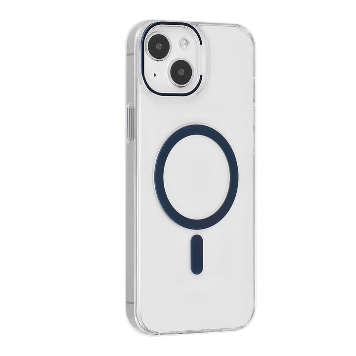 UNIQ Accessory iPhone 15 & 14 Plus Hardcase Backcover magsafe compatible - transparant - LichtBlauw-Hoesjes-Ilumina Benelux