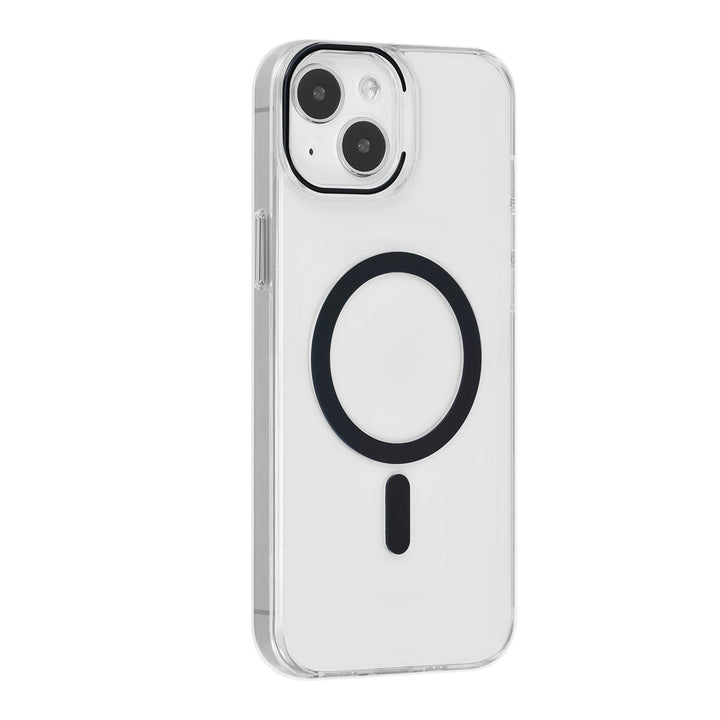UNIQ Accessory iPhone 15 & 14 Plus Hardcase Backcover magsafe compatible - transparant - Zwart-Hoesjes-Ilumina Benelux