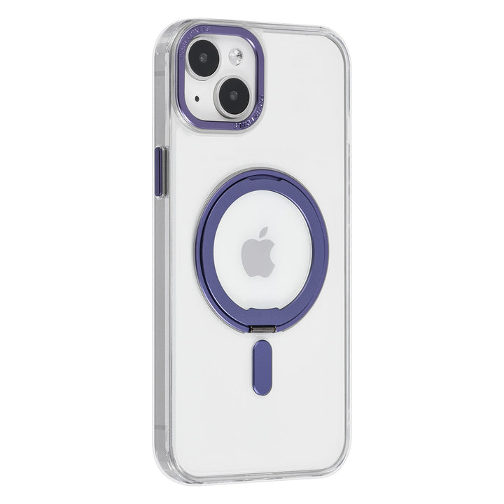 UNIQ Accessory iPhone 15 & 14 Plus Hoesje Magsafe with ring stand - Transparant-Hoesjes-Ilumina Benelux
