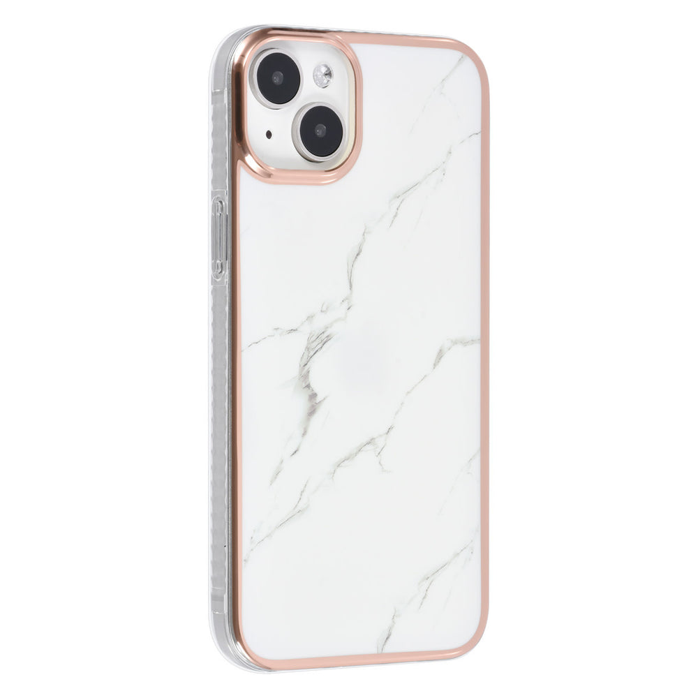 UNIQ Accessory iPhone 15 & 14 Plus TPU Back Cover hoesje - Marble-Hoesjes-Ilumina Benelux