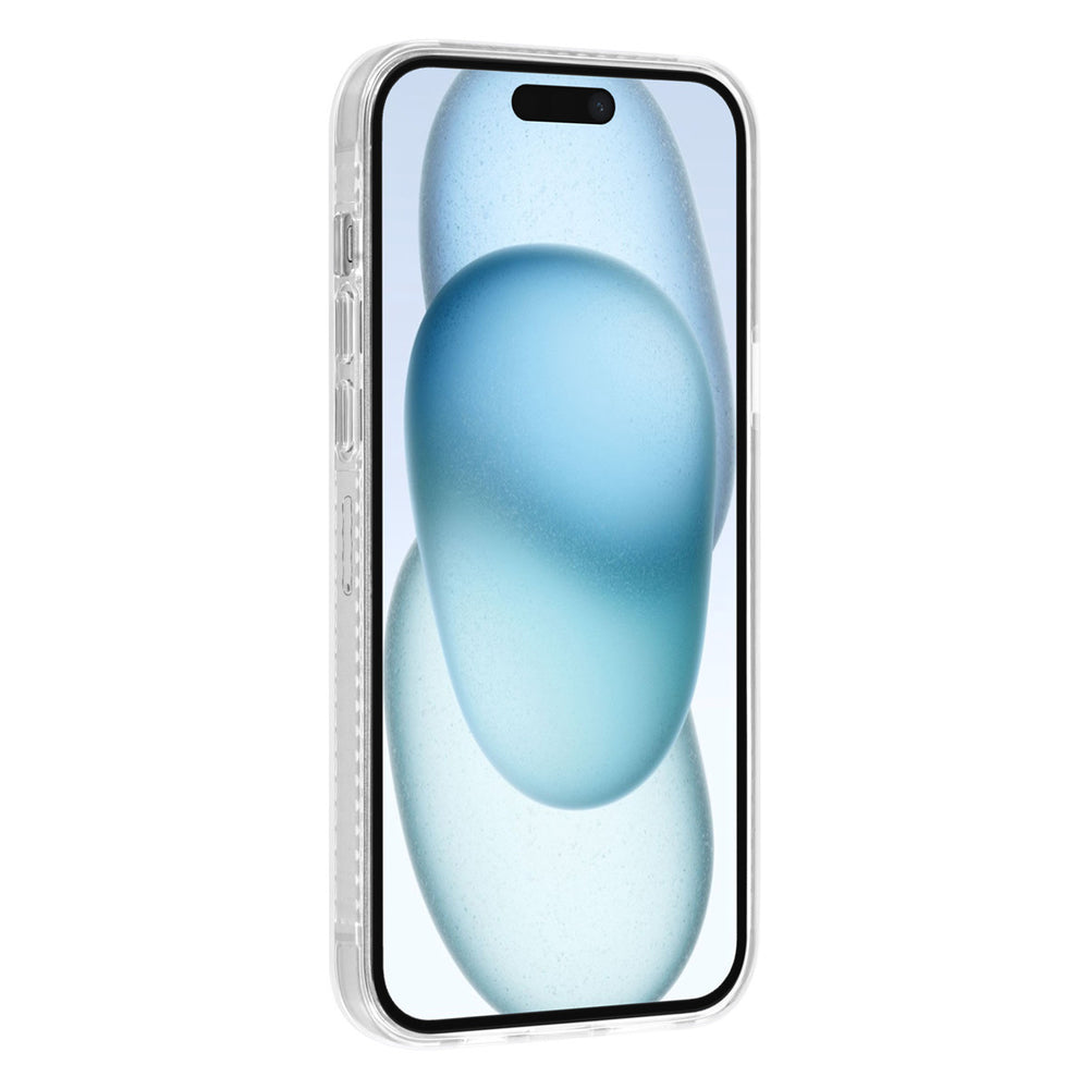 UNIQ Accessory iPhone 15 & 14 Plus TPU Back Cover hoesje - Marble Grey-Hoesjes-Ilumina Benelux