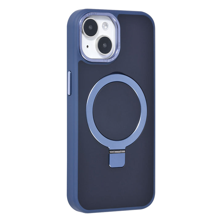 UNIQ Accessory iPhone 15 Back Cover hoesje Magsafe - Blauw-Hoesjes-Ilumina Benelux