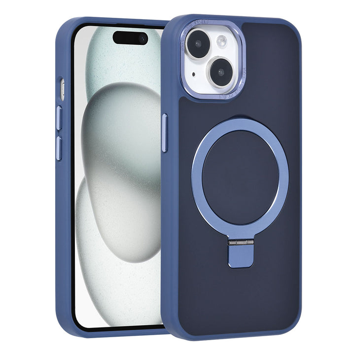 UNIQ Accessory iPhone 15 Back Cover hoesje Magsafe - Blauw-Hoesjes-Ilumina Benelux