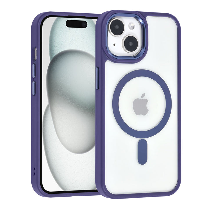 UNIQ Accessory iPhone 15 Back Cover hoesje Magsafe - Paars-Hoesjes-Ilumina Benelux