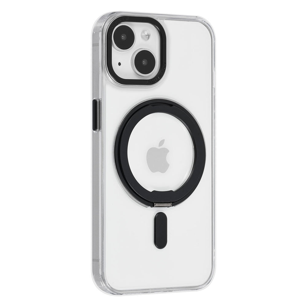 UNIQ Accessory iPhone 15 Back Cover hoesje Magsafe met ring stand - Transparant-Hoesjes-Ilumina Benelux