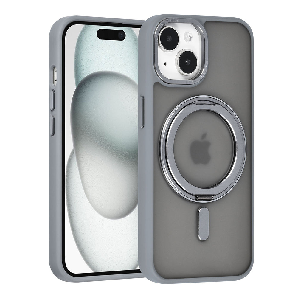 UNIQ Accessory iPhone 15 Backcover hoesje - Grijs-Hoesjes-Ilumina Benelux