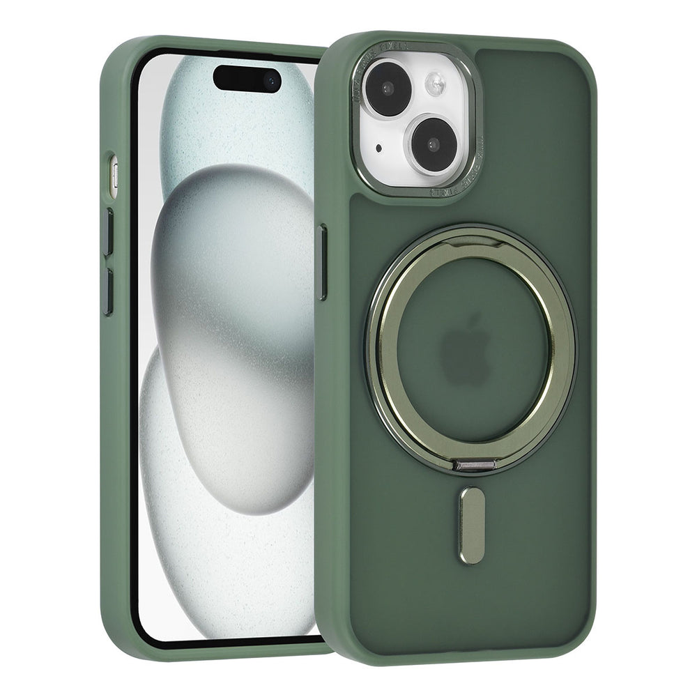 UNIQ Accessory iPhone 15 Backcover hoesje - Groen-Hoesjes-Ilumina Benelux