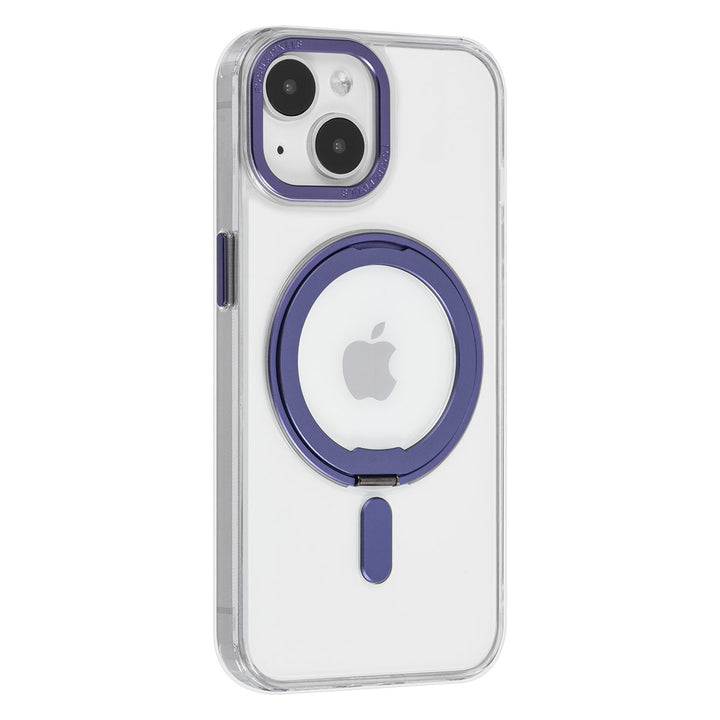 UNIQ Accessory iPhone 15 Backcover hoesje Magsafe with ring stand - Transparant-Hoesjes-Ilumina Benelux