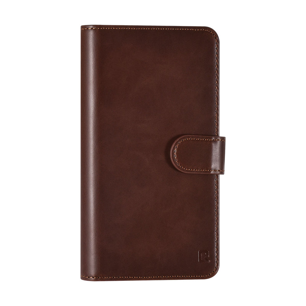 UNIQ Accessory iPhone 15 Book Case hoesje Pasjeshouder - Bruin-Hoesjes-Ilumina Benelux