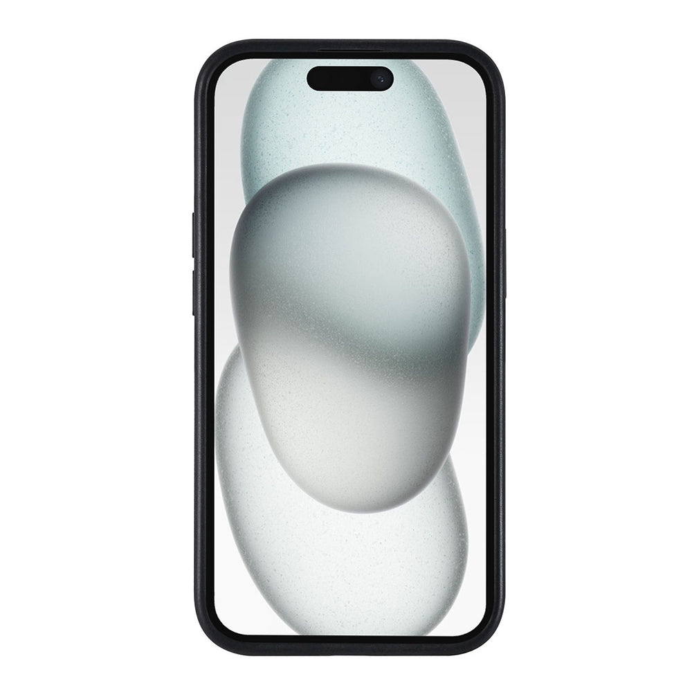 UNIQ Accessory iPhone 15 Book Case hoesje Pasjeshouder - Zwart-Hoesjes-Ilumina Benelux