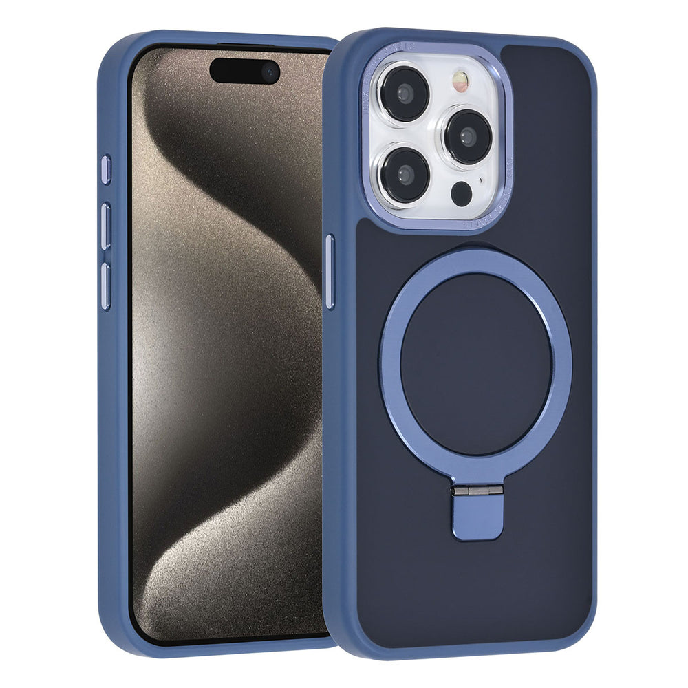 UNIQ Accessory iPhone 15 Pro Backcover hoesje Magsafe - Blauw-Hoesjes-Ilumina Benelux