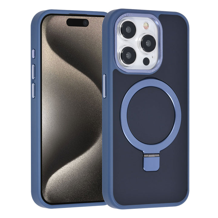UNIQ Accessory iPhone 15 Pro Backcover hoesje Magsafe - Blauw-Hoesjes-Ilumina Benelux
