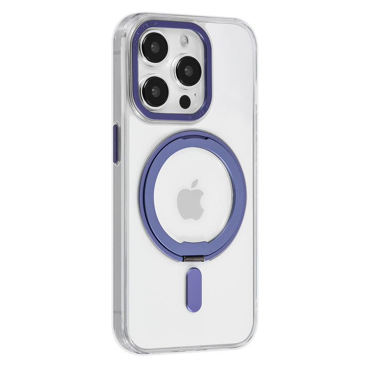UNIQ Accessory iPhone 15 Pro Backcover hoesje Magsafe with ring stand - Transparant-Hoesjes-Ilumina Benelux