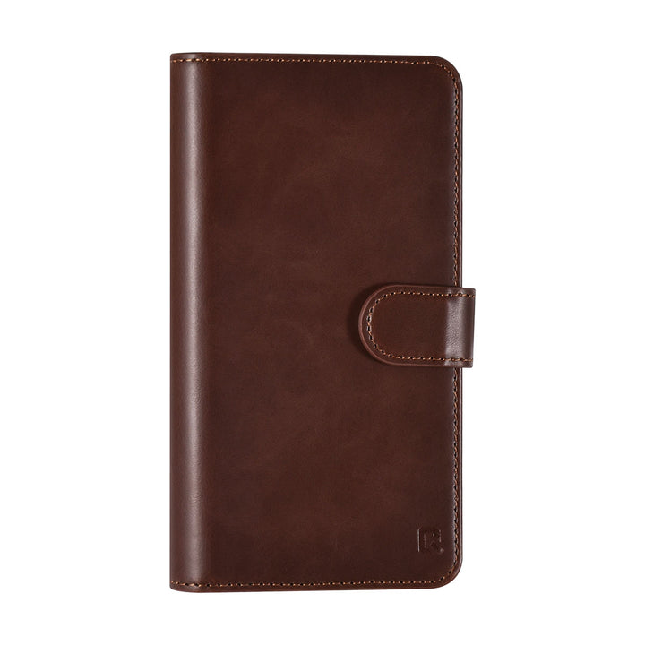 UNIQ Accessory iPhone 15 Pro Book Case hoesje Pasjeshouder - Bruin-Hoesjes-Ilumina Benelux