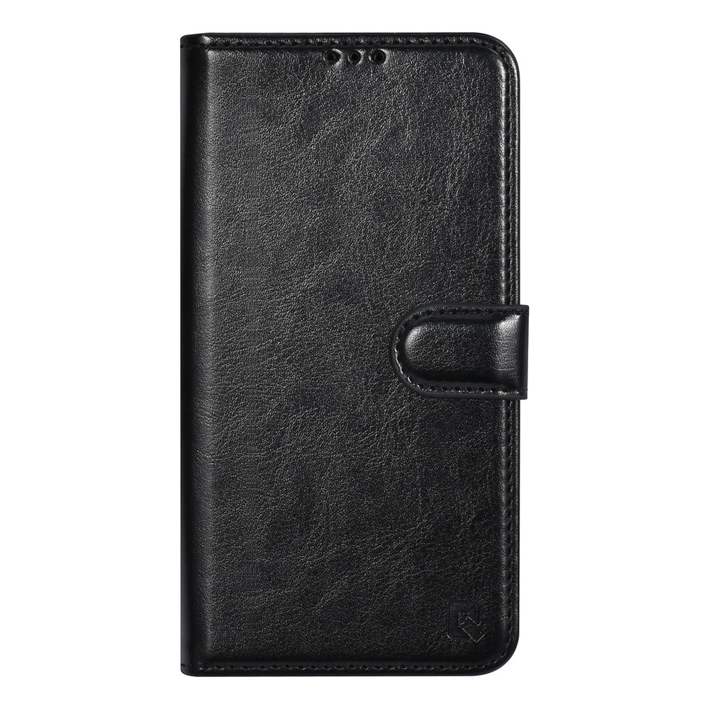 UNIQ Accessory iPhone 15 Pro Book Case hoesje - Pasjeshouder voor 3 pasjes - Magneetsluiting - Hanger - Zwart-Hoesjes-Ilumina Benelux