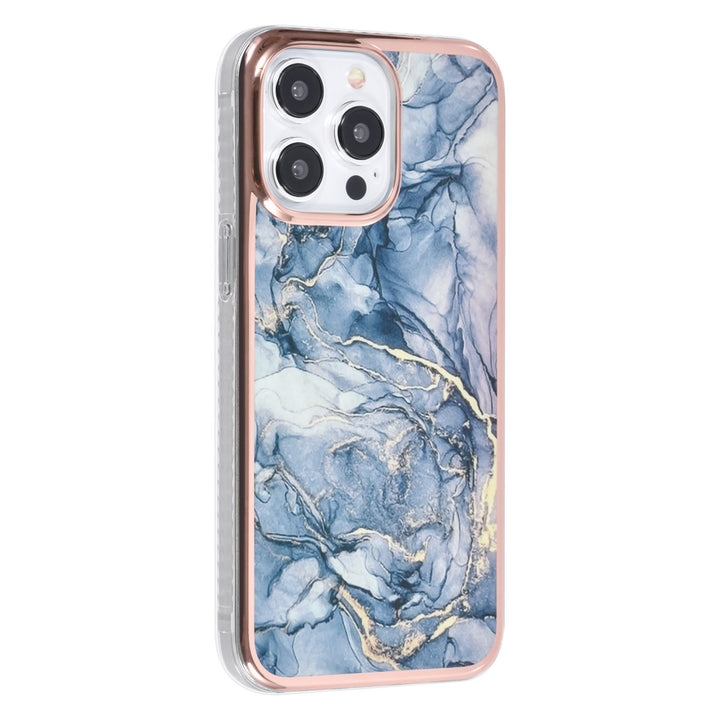 UNIQ Accessory iPhone 15 Pro Max TPU Back Cover hoesje - Marble Grey-Hoesjes-Ilumina Benelux