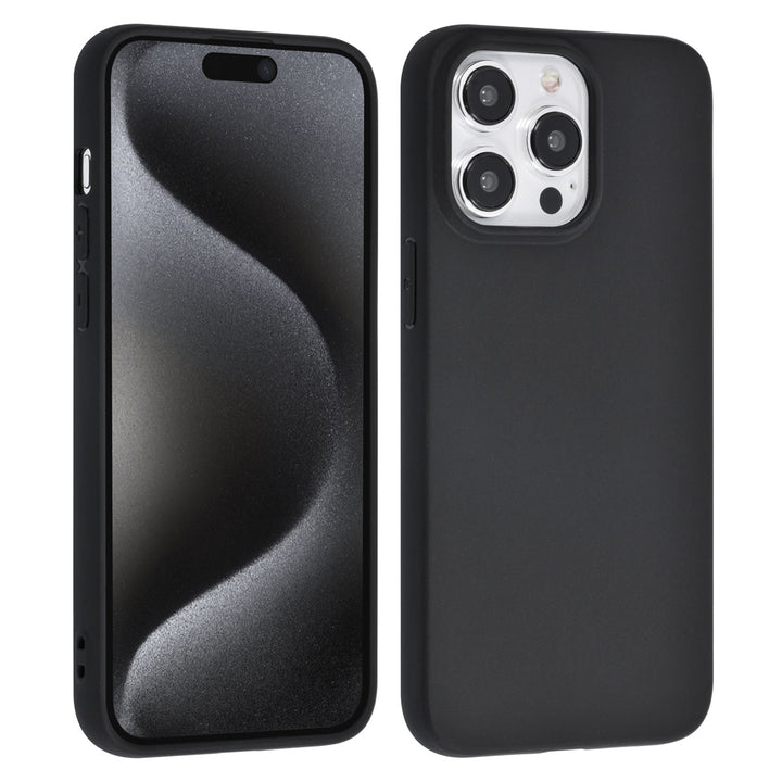 UNIQ Accessory iPhone 15 Pro Max TPU Back Cover hoesje - Zwart-Hoesjes-Ilumina Benelux