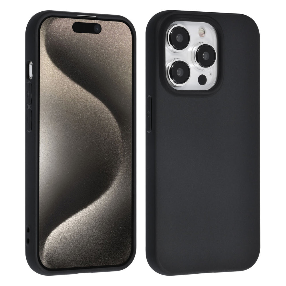 UNIQ Accessory iPhone 15 Pro TPU Back Cover hoesje - Zwart-Hoesjes-Ilumina Benelux