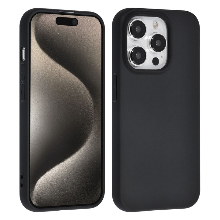 UNIQ Accessory iPhone 15 Pro TPU Back Cover hoesje - Zwart-Hoesjes-Ilumina Benelux