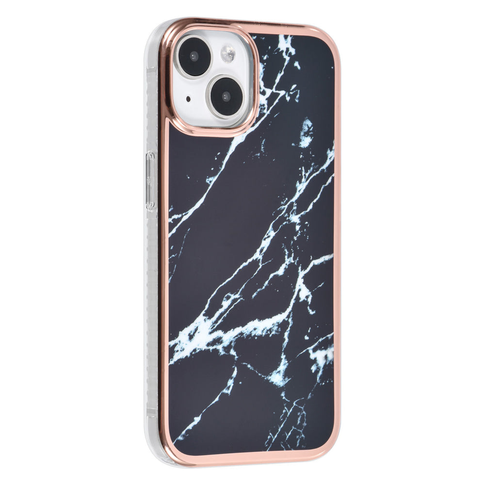 UNIQ Accessory iPhone 15 TPU Back Cover hoesje - Marble Black-Hoesjes-Ilumina Benelux