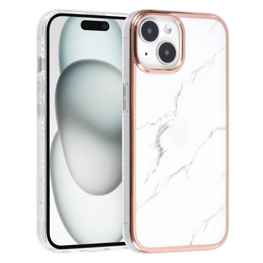 UNIQ Accessory iPhone 15 TPU Back Cover hoesje - Marble-Hoesjes-Ilumina Benelux