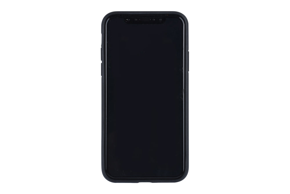 UNIQ Accessory iPhone X Kunstleer Backcover hoesje - Zwart-Hoesjes-Ilumina Benelux
