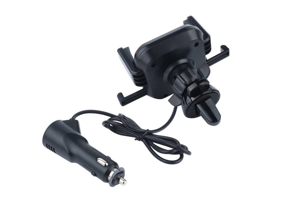 UNIQ Autohouder + Draadloze Oplader - Zwart-Telefoonhouders-Ilumina Benelux