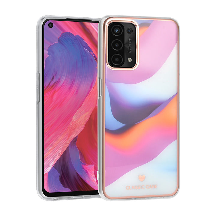 UNIQ Classic Case Oppo A54 5G & A74 5G TPU Backcover hoesje - Curved Colors-Hoesjes-Ilumina Benelux