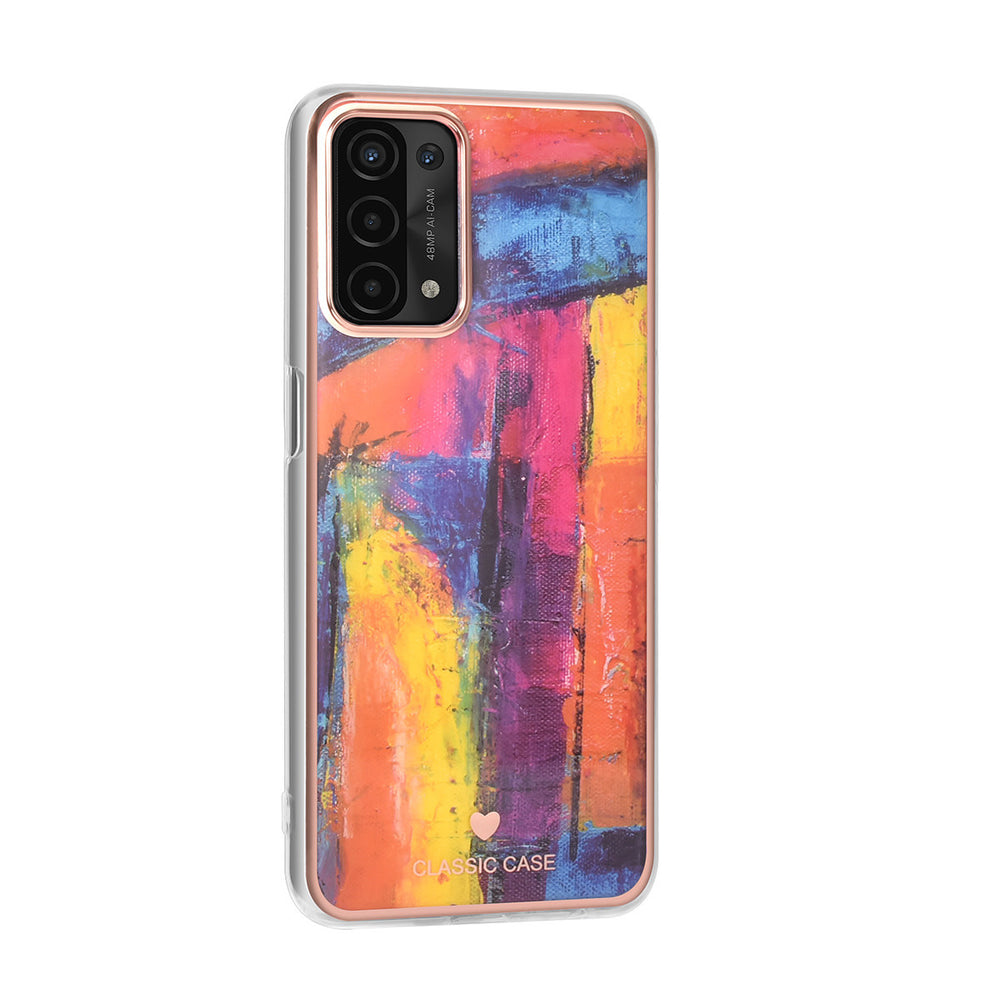 UNIQ Classic Case Oppo A54 5G & A74 5G TPU Backcover hoesje - Graffiti Art-Hoesjes-Ilumina Benelux