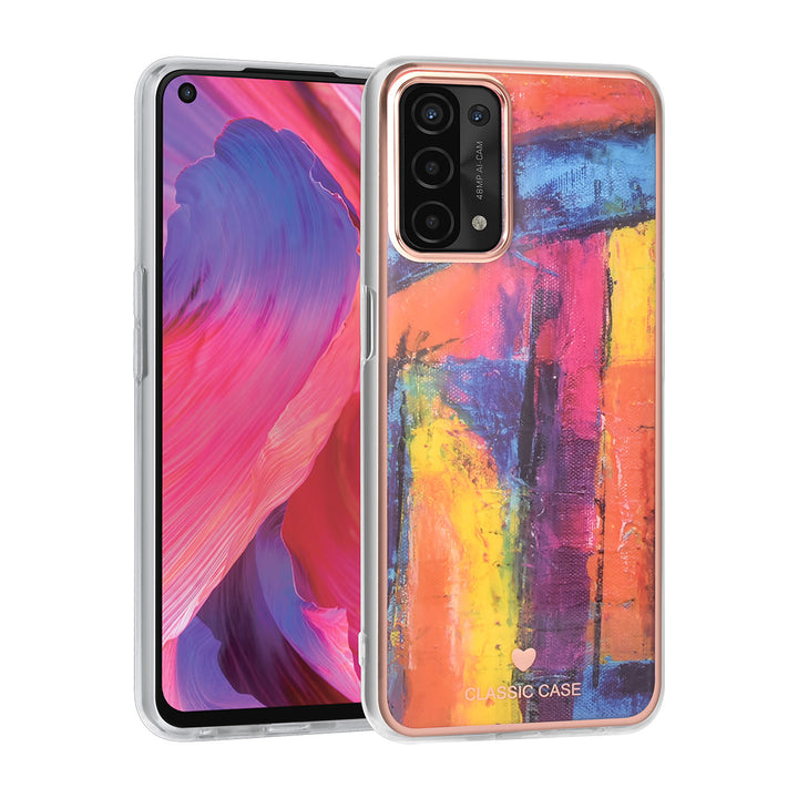 UNIQ Classic Case Oppo A54 5G & A74 5G TPU Backcover hoesje - Graffiti Art-Hoesjes-Ilumina Benelux