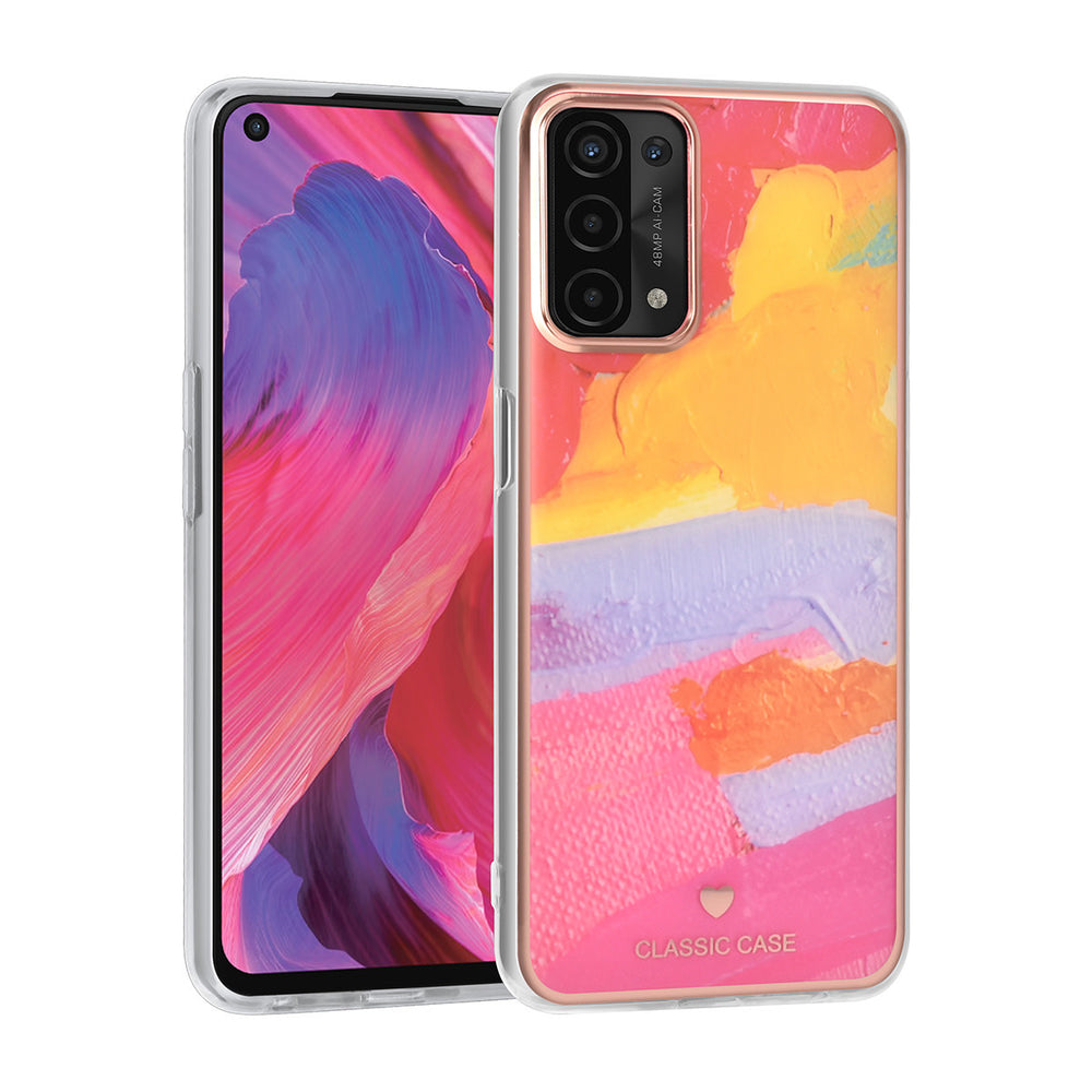 UNIQ Classic Case Oppo A54 5G & A74 5G TPU Backcover hoesje - Graffiti-Hoesjes-Ilumina Benelux