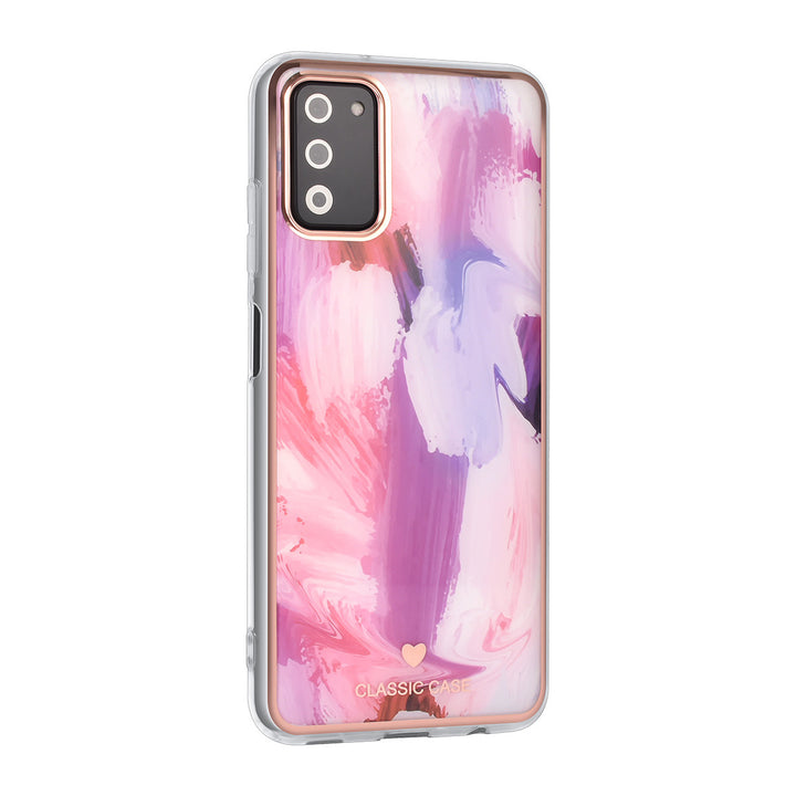 UNIQ Classic Case Samsung Galaxy A03s TPU Backcover hoesje - Graffiti Pink-Hoesjes-Ilumina Benelux
